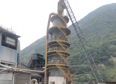 智能化、周邊燒嘴立式氣燒石灰窯